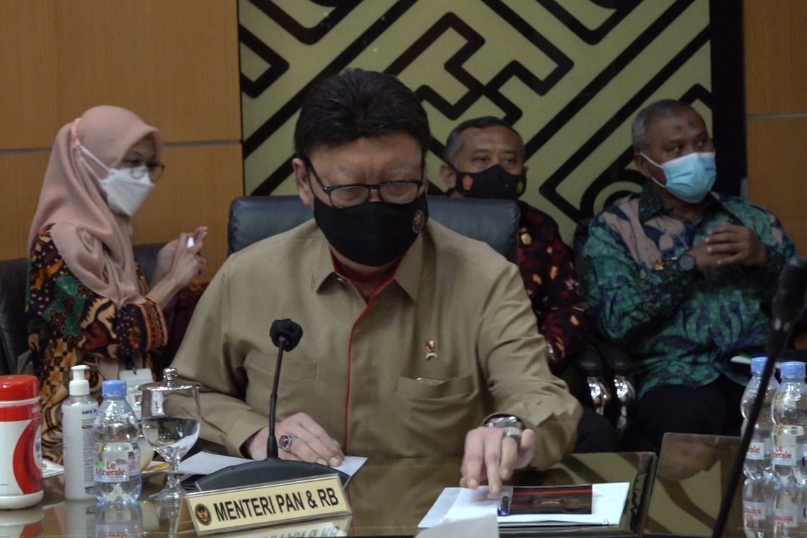 20211105 Rakortas Tingkat Menteri Terkait Revitaliasasi dan Validasi Dewan Ketahanan Nasional menjadi Dewan Keamanan Nasional 6