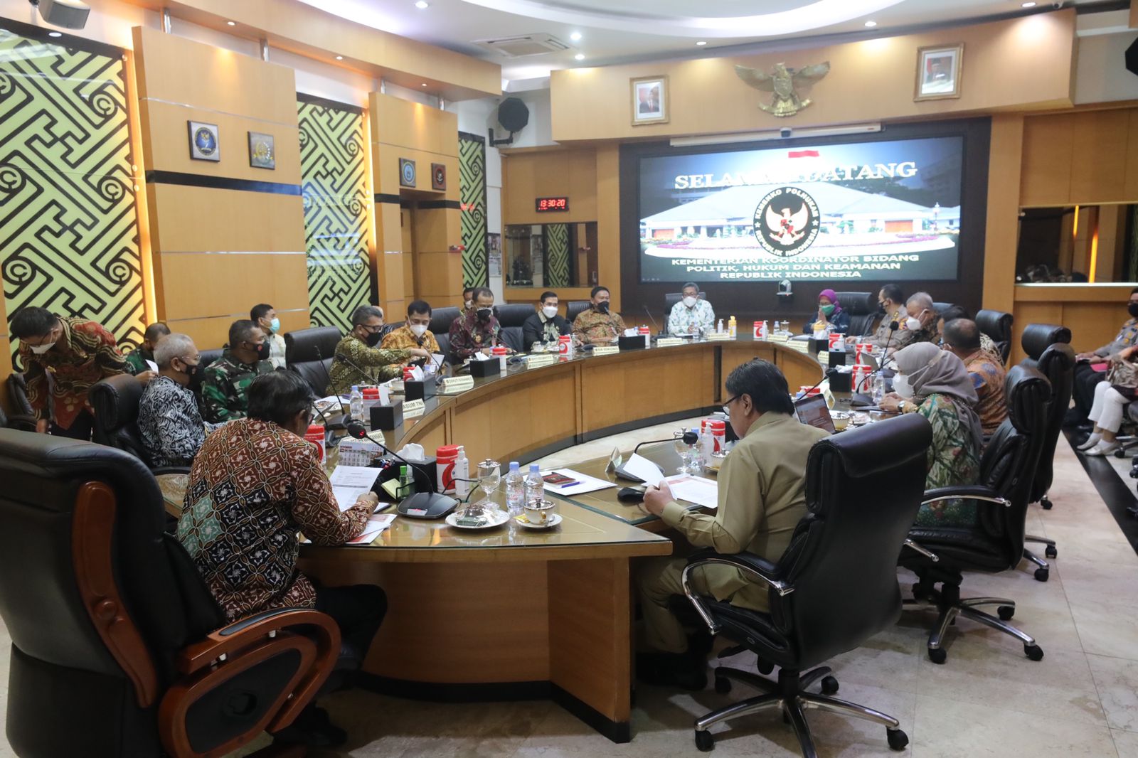 20211105 Rakortas Tingkat Menteri Terkait Revitaliasasi dan Validasi Dewan Ketahanan Nasional menjadi Dewan Keamanan Nasional 6