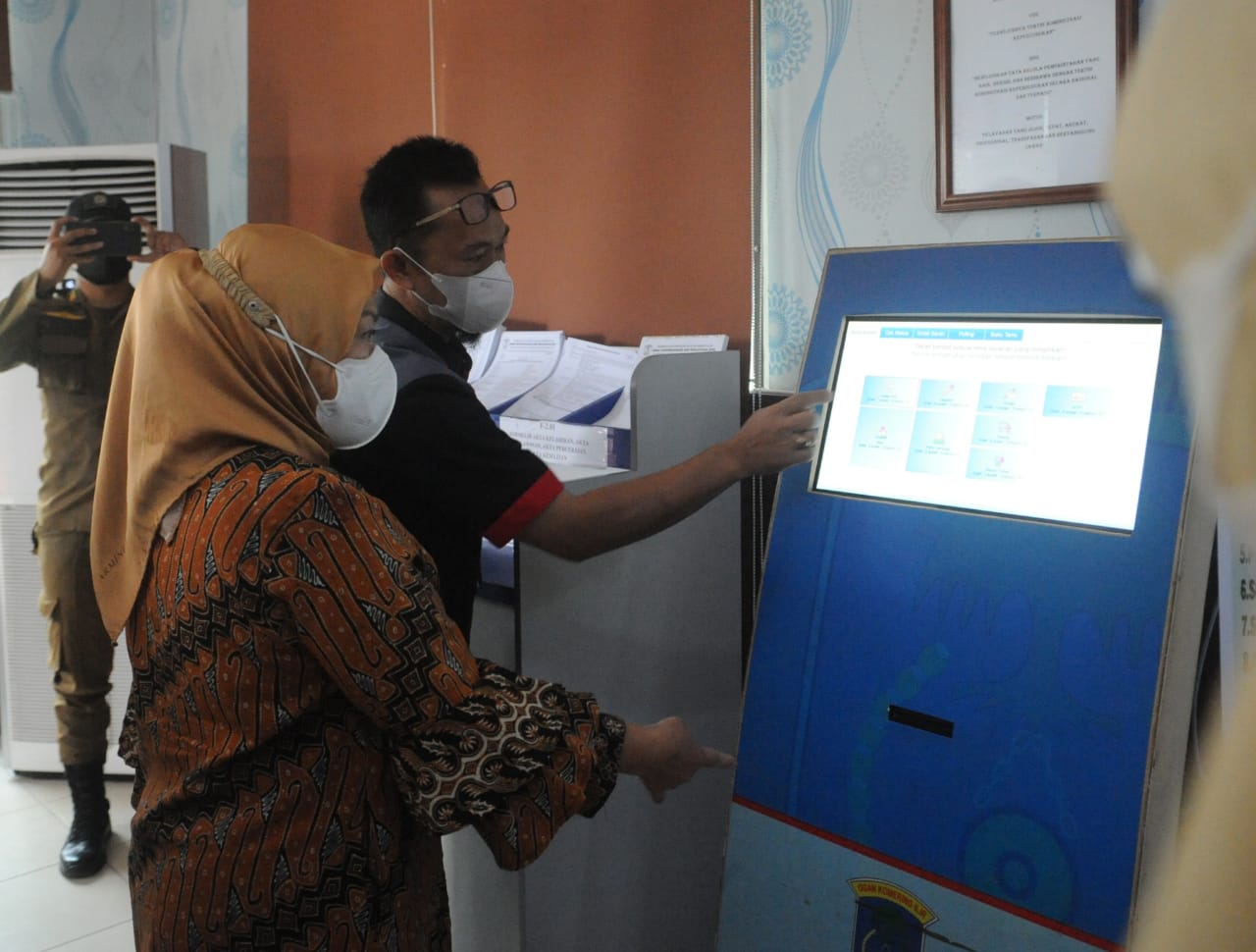 20211114 Meninjau Pelayanan Disukcapil Kabupaten Ogan Komering Ilir 9