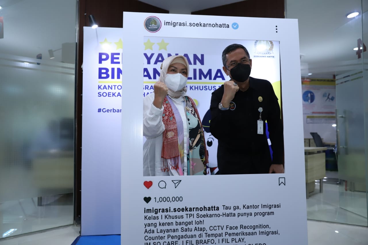 20211123 Kunjungan Kerja ke Kantor Imigrasi Kelas I Khusus TPI Soekarno Hatta 1