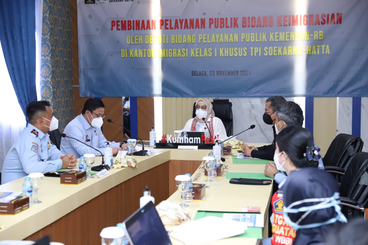 20211123 Kunjungan Kerja ke Kantor Imigrasi Kelas I Khusus TPI Soekarno Hatta 1