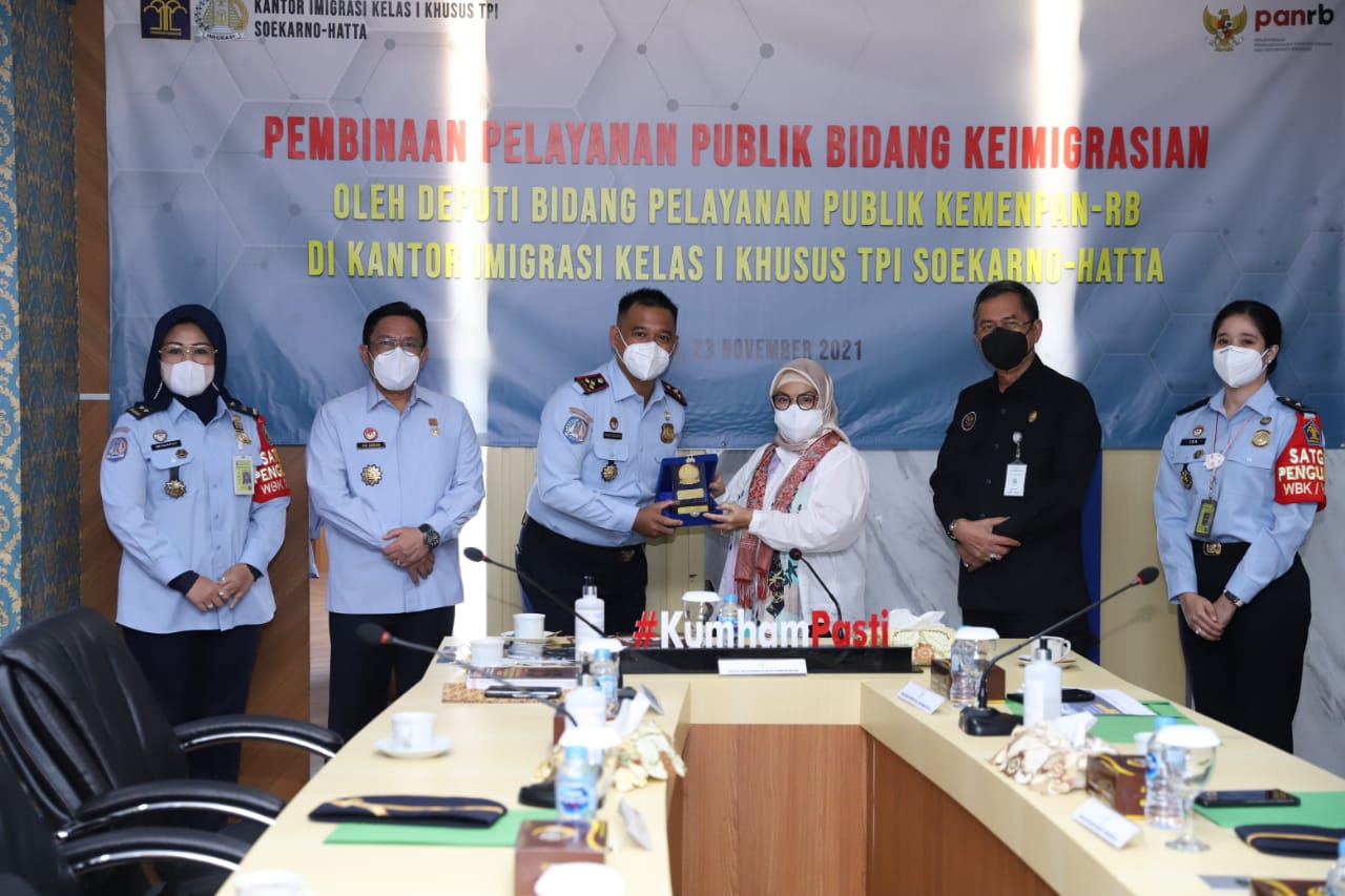 20211123 Kunjungan Kerja ke Kantor Imigrasi Kelas I Khusus TPI Soekarno Hatta 1
