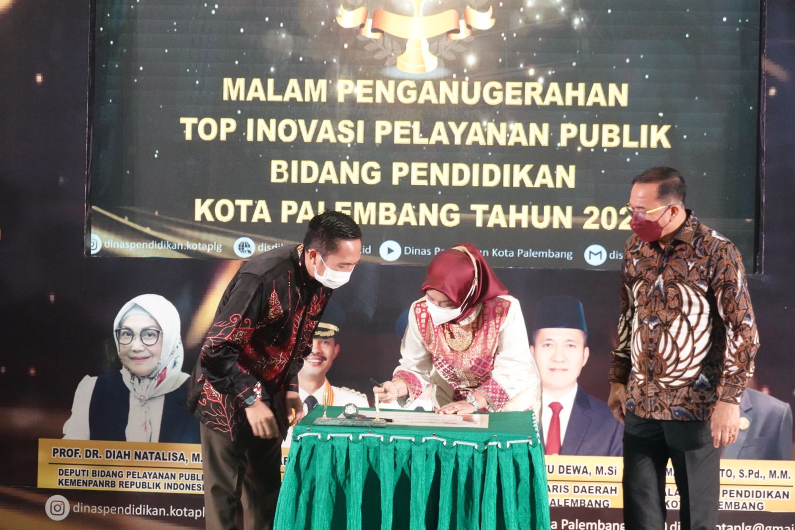 20211129 Penganugerahan Top Inovasi Pelayanan Publik Bidang Pendidikan Kota Palembang 2021 7