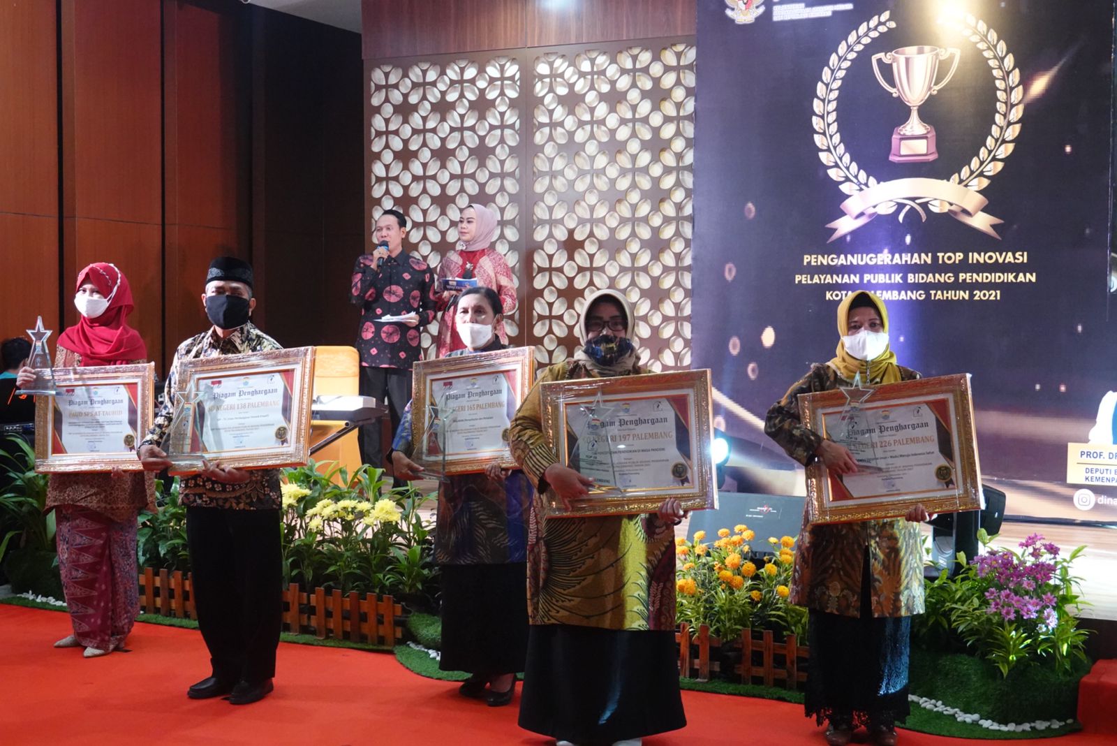 20211129 Penganugerahan Top Inovasi Pelayanan Publik Bidang Pendidikan Kota Palembang 2021 7