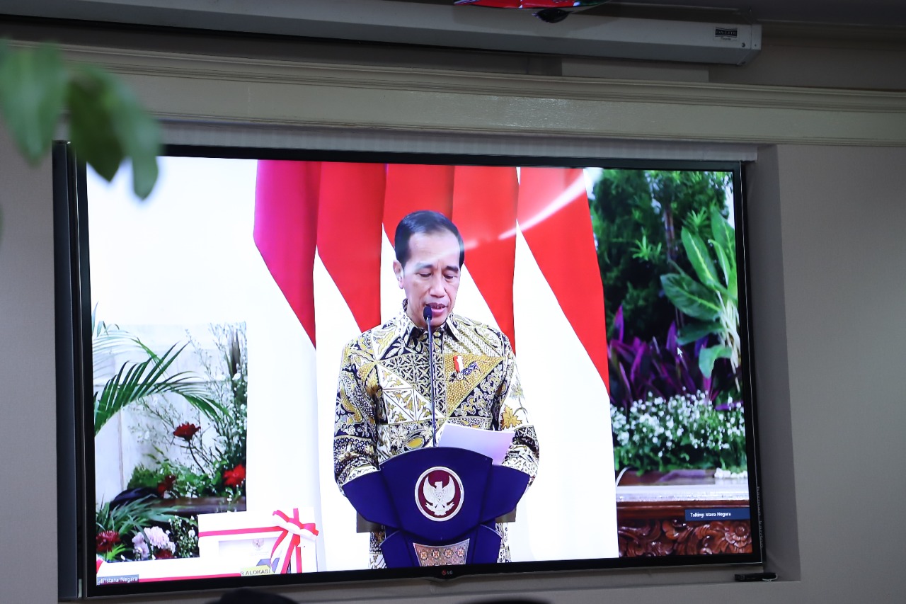 20211129 Penyerahan DIPA dan Buku Daftar Alokasi Transfer ke Daerah serta Dana Desa Tahun 2022 10