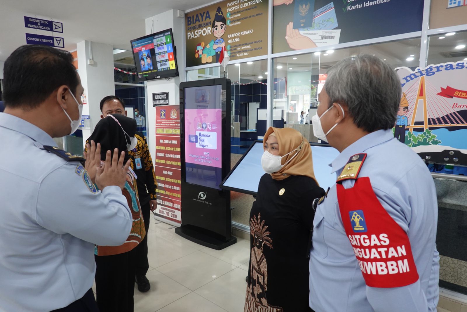 20211202 Peninjauan ke Kantor Imigrasi dan Pelabuhan Sekupang Batam 1