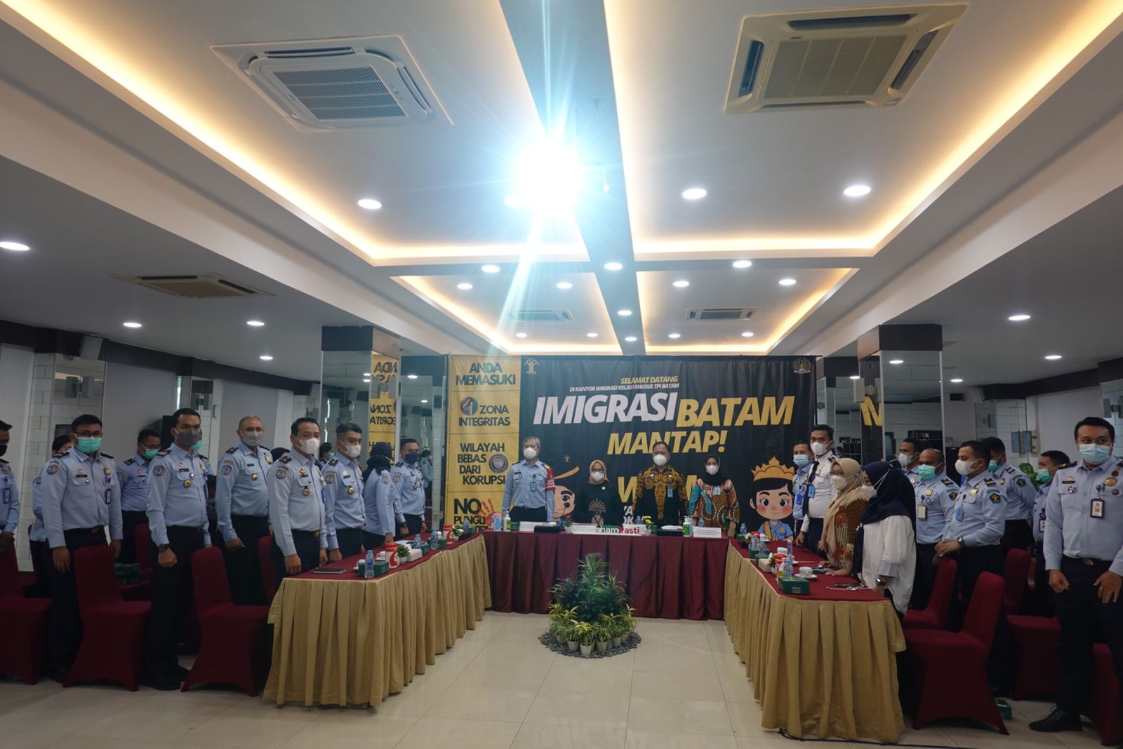 20211202 Peninjauan ke Kantor Imigrasi dan Pelabuhan Sekupang Batam 1
