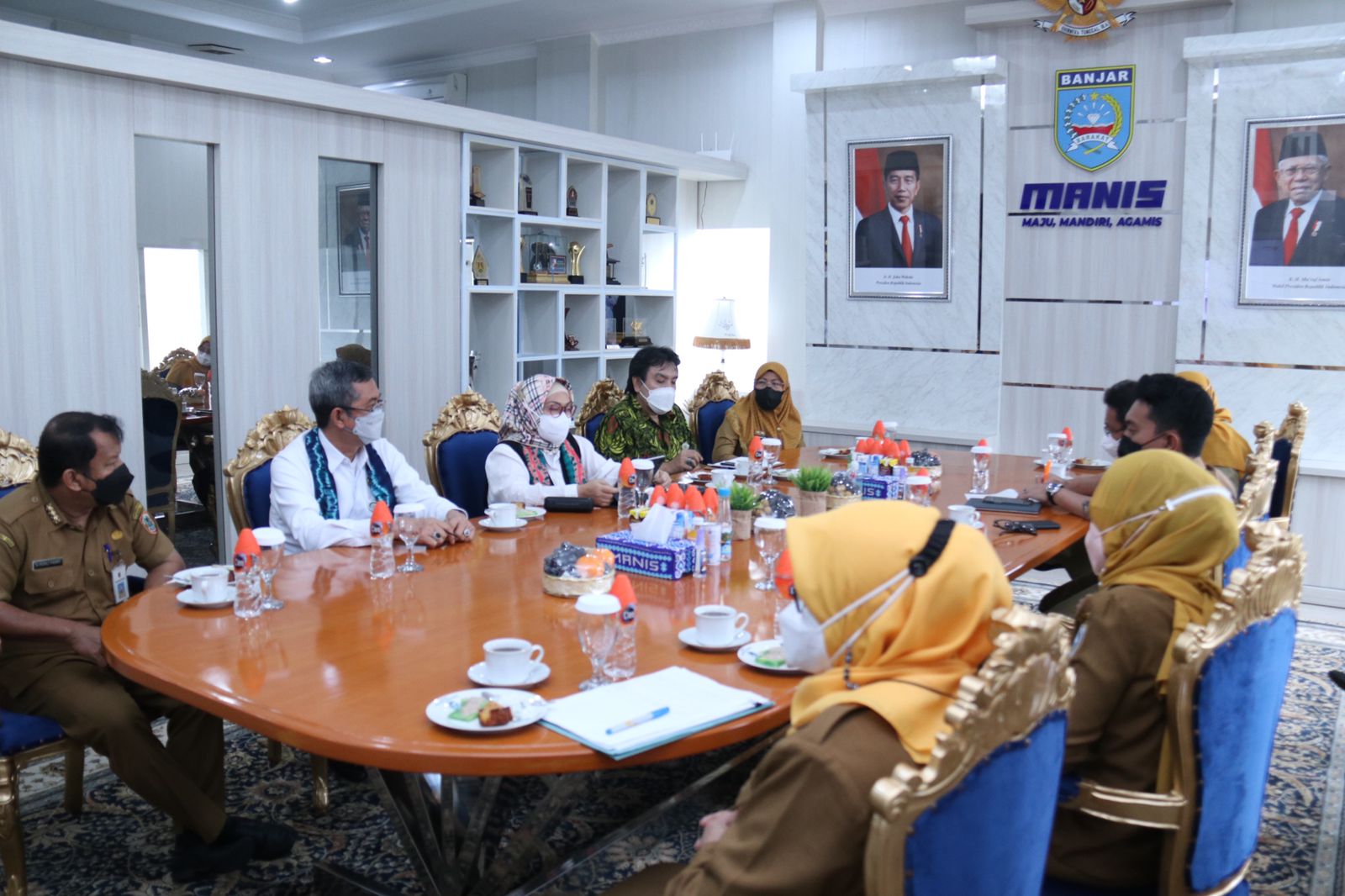 20211206 Audiensi dengan Pemkab Banjar 1