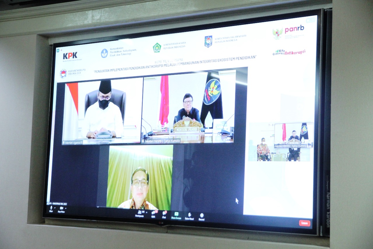20211207 Rakornas Pendidikan Antikorupsi 1