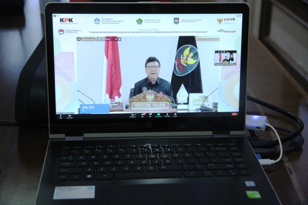 20211207 Rakornas Pendidikan Antikorupsi 1
