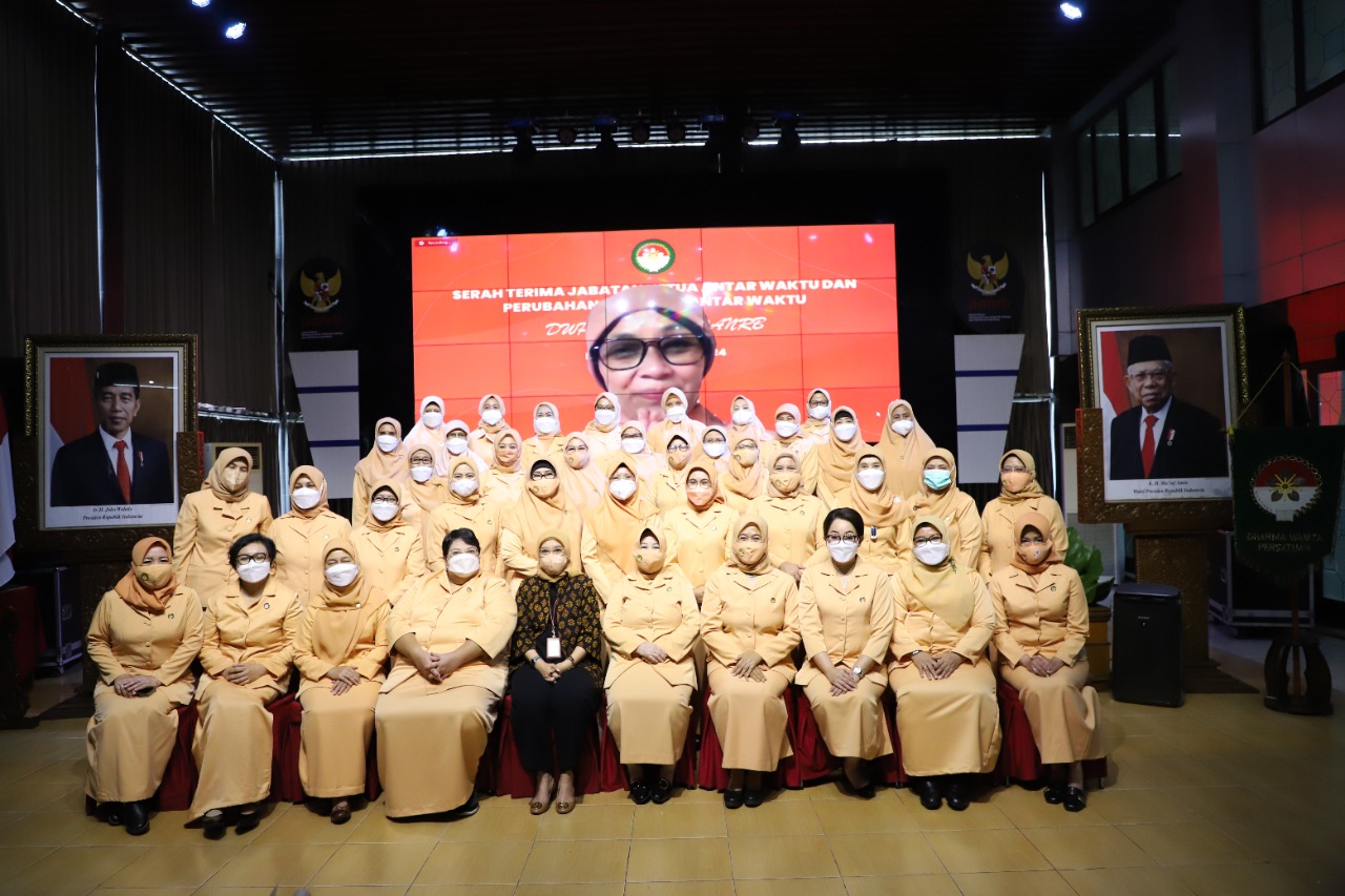 20211228 Sertijab Ketua Antar Waktu DWP Kementerian PANRB Masa Bakti 2019 2021 1