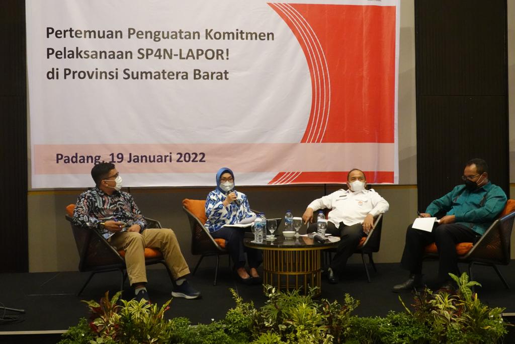 20220120 Fungsi Simpul Koordinasi Pengelolaan Pengaduan Sumatra Barat Harus Ditingkatkan 3