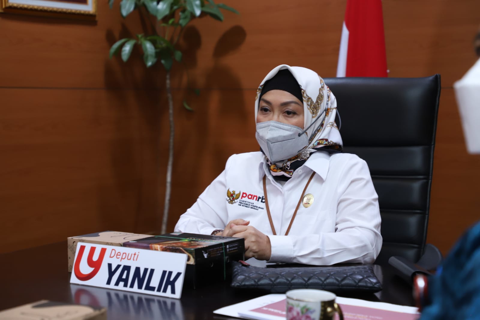 20220124 Audiensi Plt. Staf Ahli Bidang Aparatur dan Pelayanan Publik Kemendagri 6