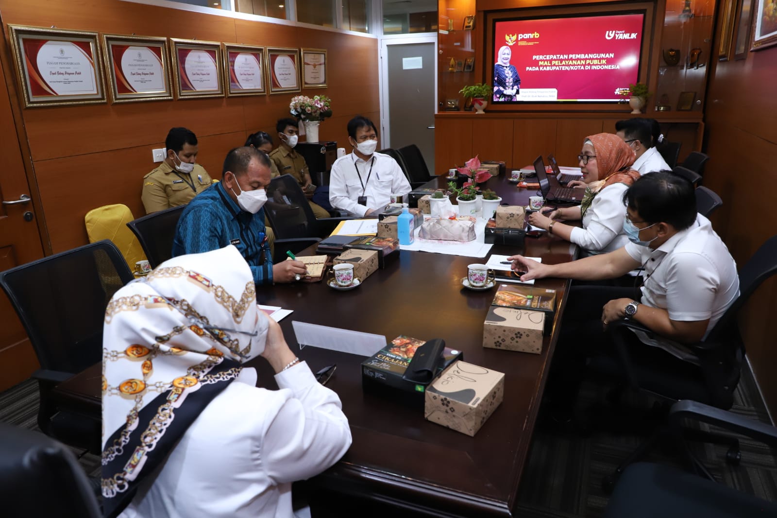 20220124 Audiensi Plt. Staf Ahli Bidang Aparatur dan Pelayanan Publik Kemendagri 6
