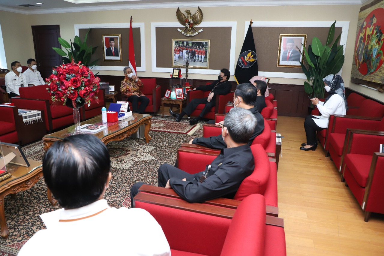 20220125 Audiensi Dengan Gubernur Sulawesi Barat 1