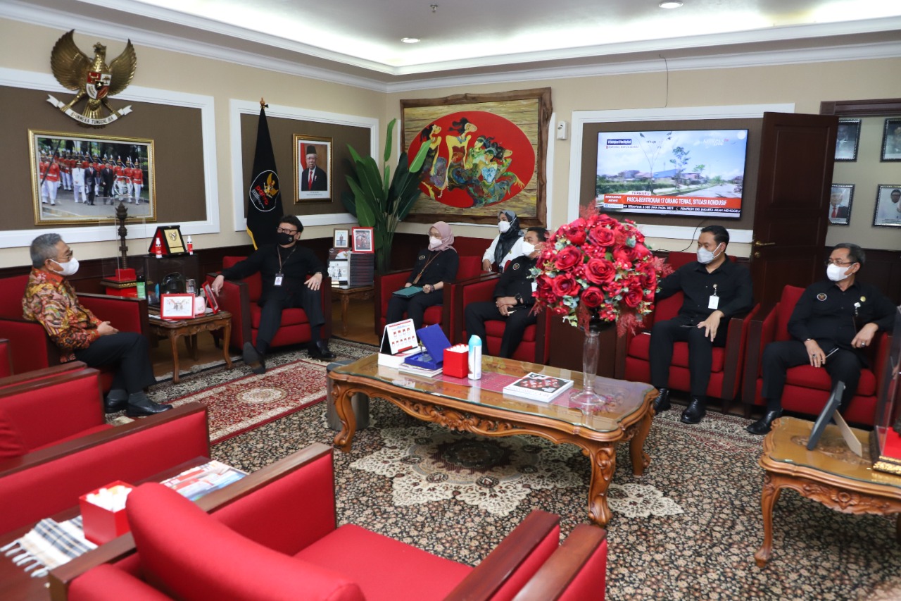 20220125 Audiensi Dengan Gubernur Sulawesi Barat 1
