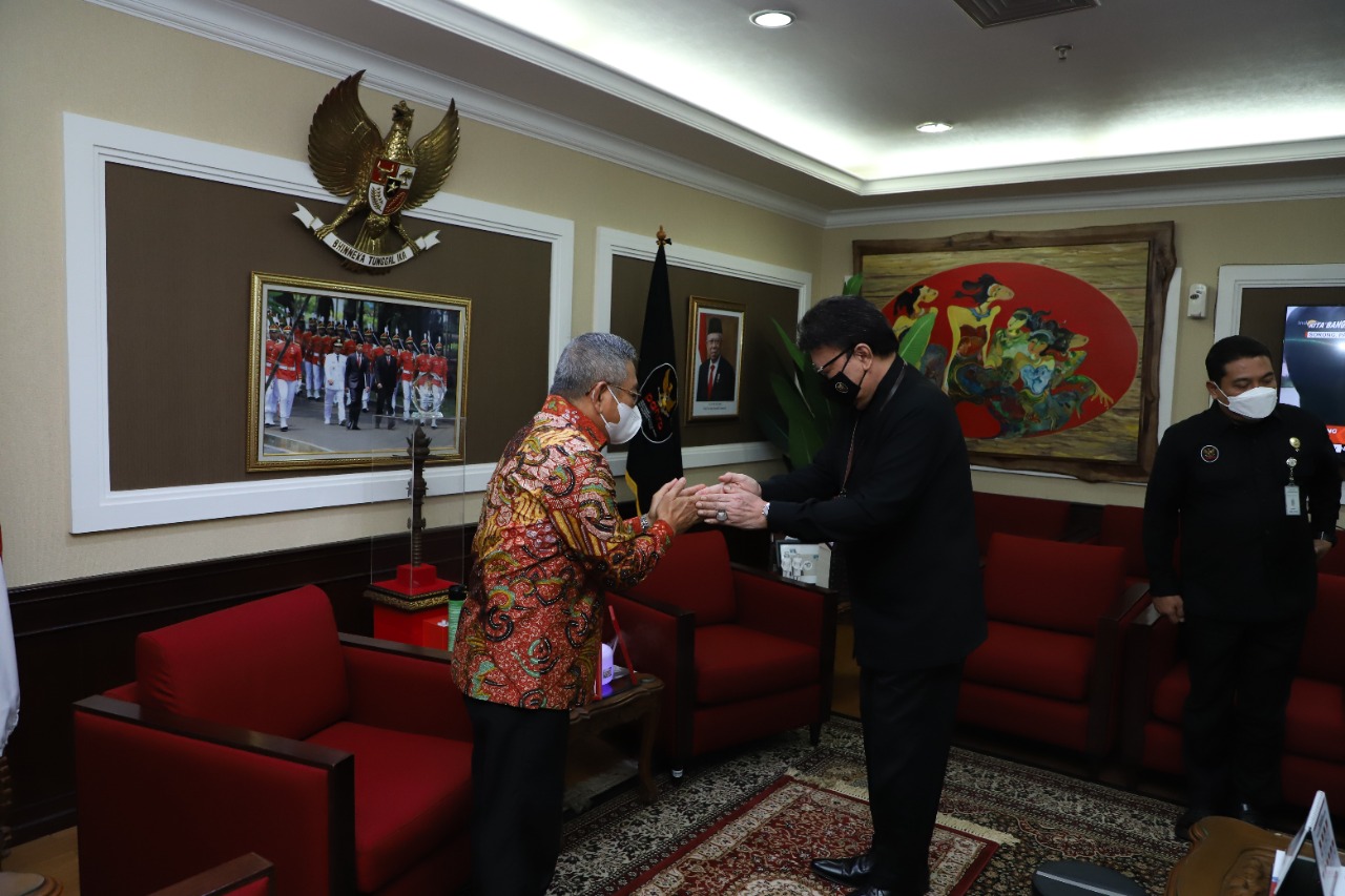 20220125 Audiensi Dengan Gubernur Sulawesi Barat 1