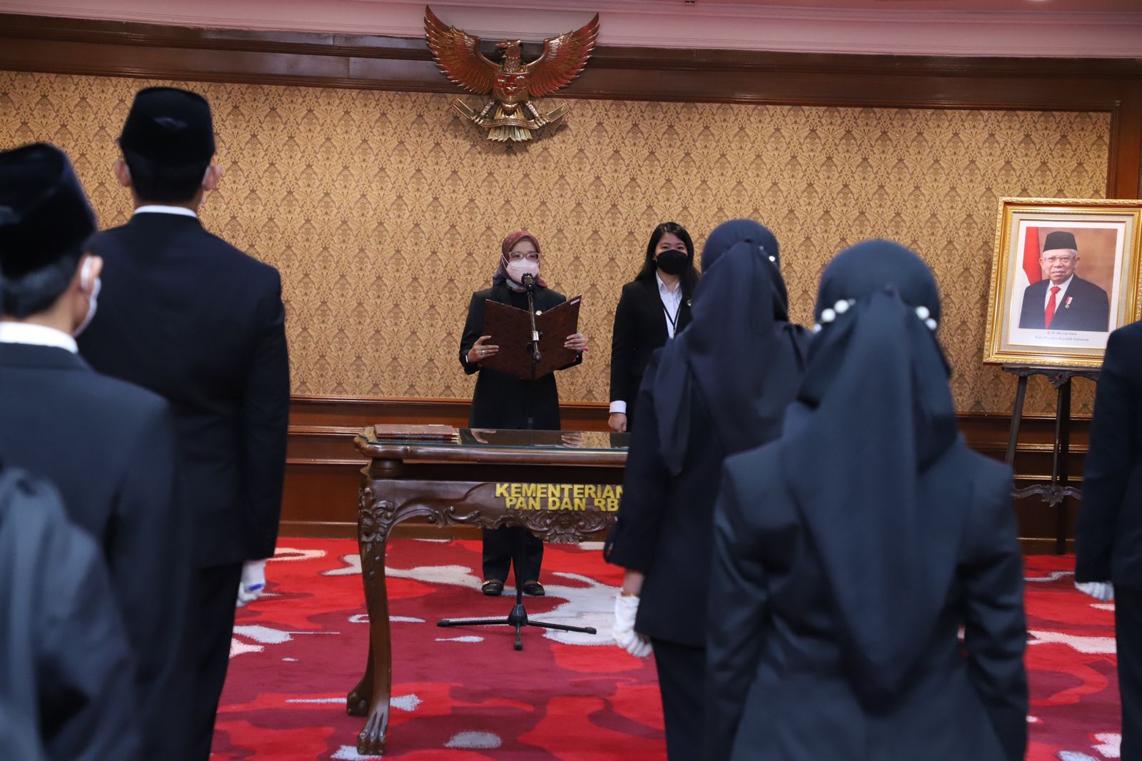 20220203 Pengambilan Sumpah PNS dan Pelantikan Pejabat Fungsional Kementerian PANRB 1
