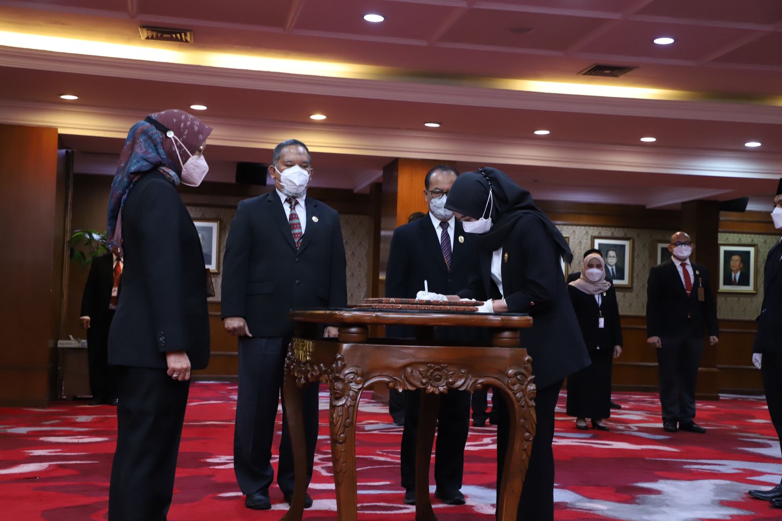 20220203 Pengambilan Sumpah PNS dan Pelantikan Pejabat Fungsional Kementerian PANRB 1