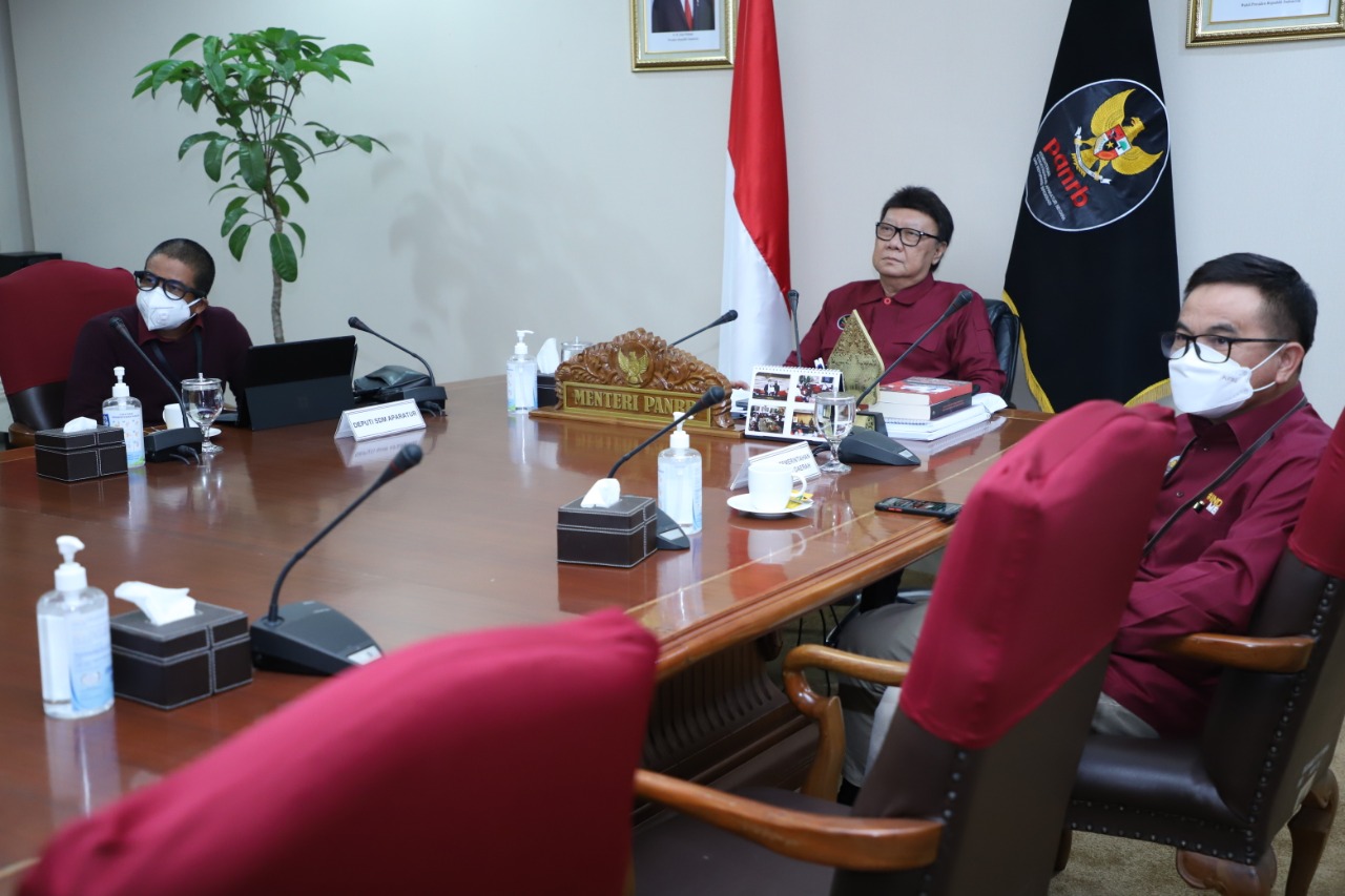 20220309 Rapat Tingkat Menteri Terkait Pemindahan ASN ke Ibu Kota Negara Baru 1