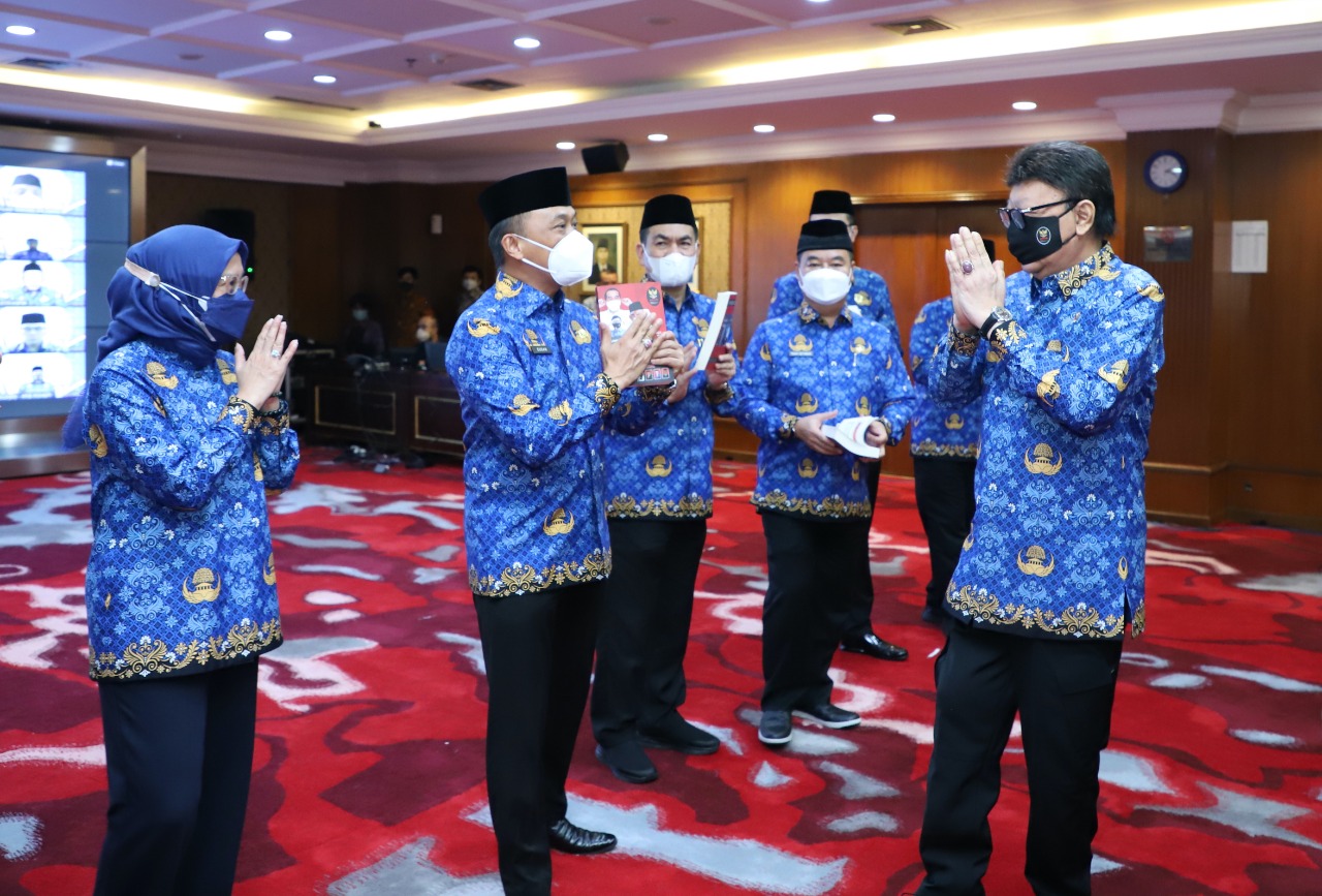 20220311 Pengukuhan Dewan Pengurus KORPRI Nasional Masa Bakti 2022 2027 1