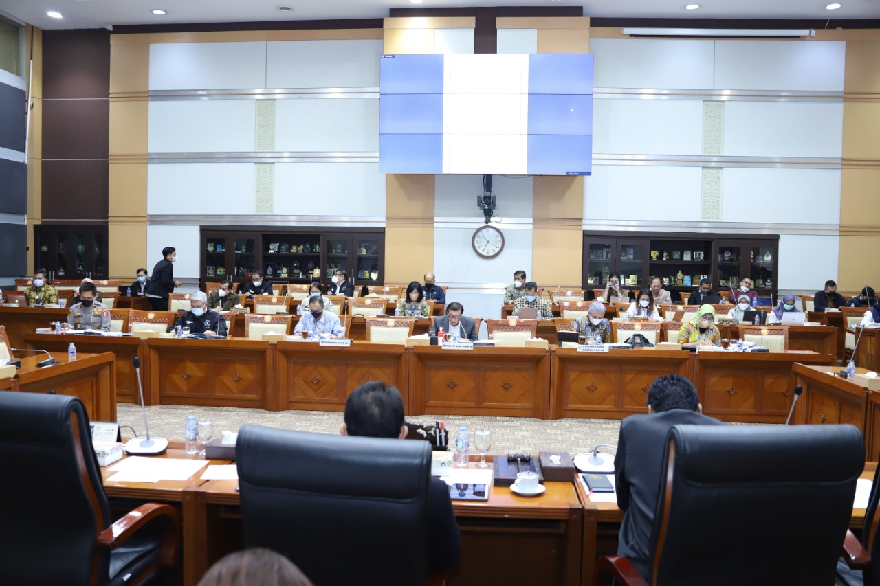 20220331 Rapat Kerja dengan Komisi IIII DPR RI 1