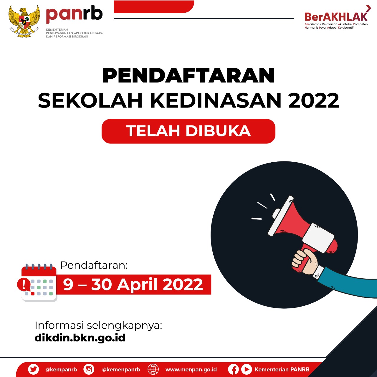 20220409 Siapkan Dirimu Pendaftaran Sekolah Kedinasan Telah Dibuka