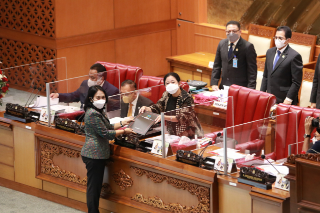20220414 RUU TPKS Resmi Disahkan Menteri PPPA Apresiasi Sinergi dan Dukungan Semua Pihak