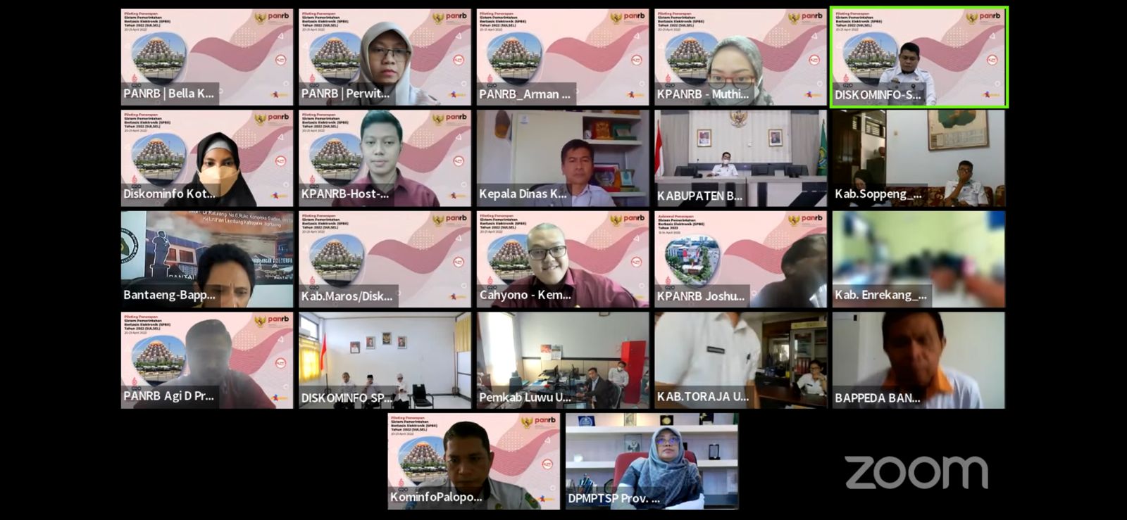 20220420 Wujudkan Transformasi Digital di Daerah Kementerian PANRB Lakukan Piloting SPBE 3
