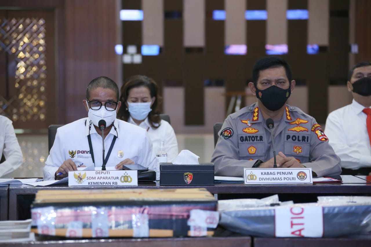 Kementerian Pendayagunaan Aparatur Negara dan Reformasi Birokrasi - Usut Kecurangan Seleksi CASN 2021, Polri Tetapkan 30 Tersangka dan akan Lanjutkan Penyidikan