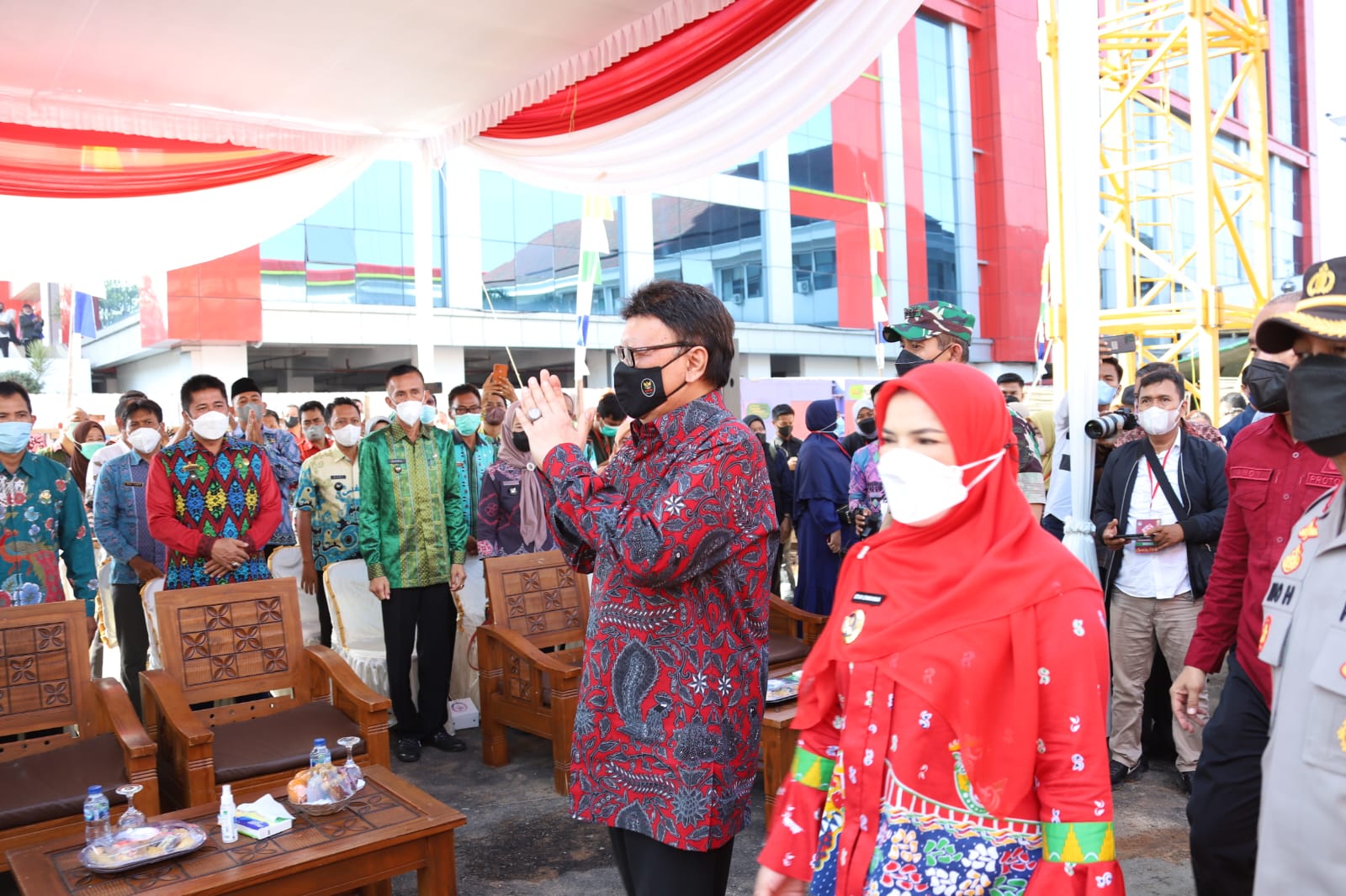 20220527 Groundbreaking Peletakan Batu Pertama Gedung Pelayanan Bersama Kota Bandar Lampung 1