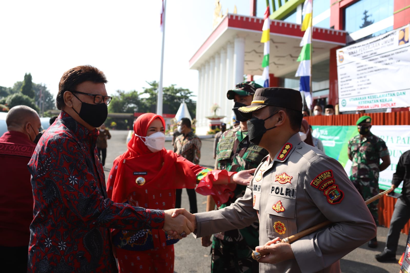 20220527 Groundbreaking Peletakan Batu Pertama Gedung Pelayanan Bersama Kota Bandar Lampung 1