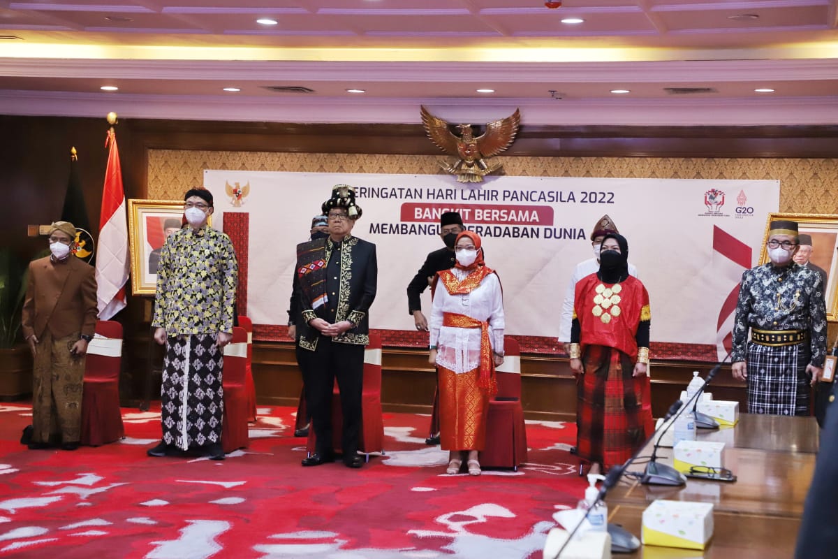 20220601 Upacara Peringatan Hari Lahir Pancasila Tahun 2022 1