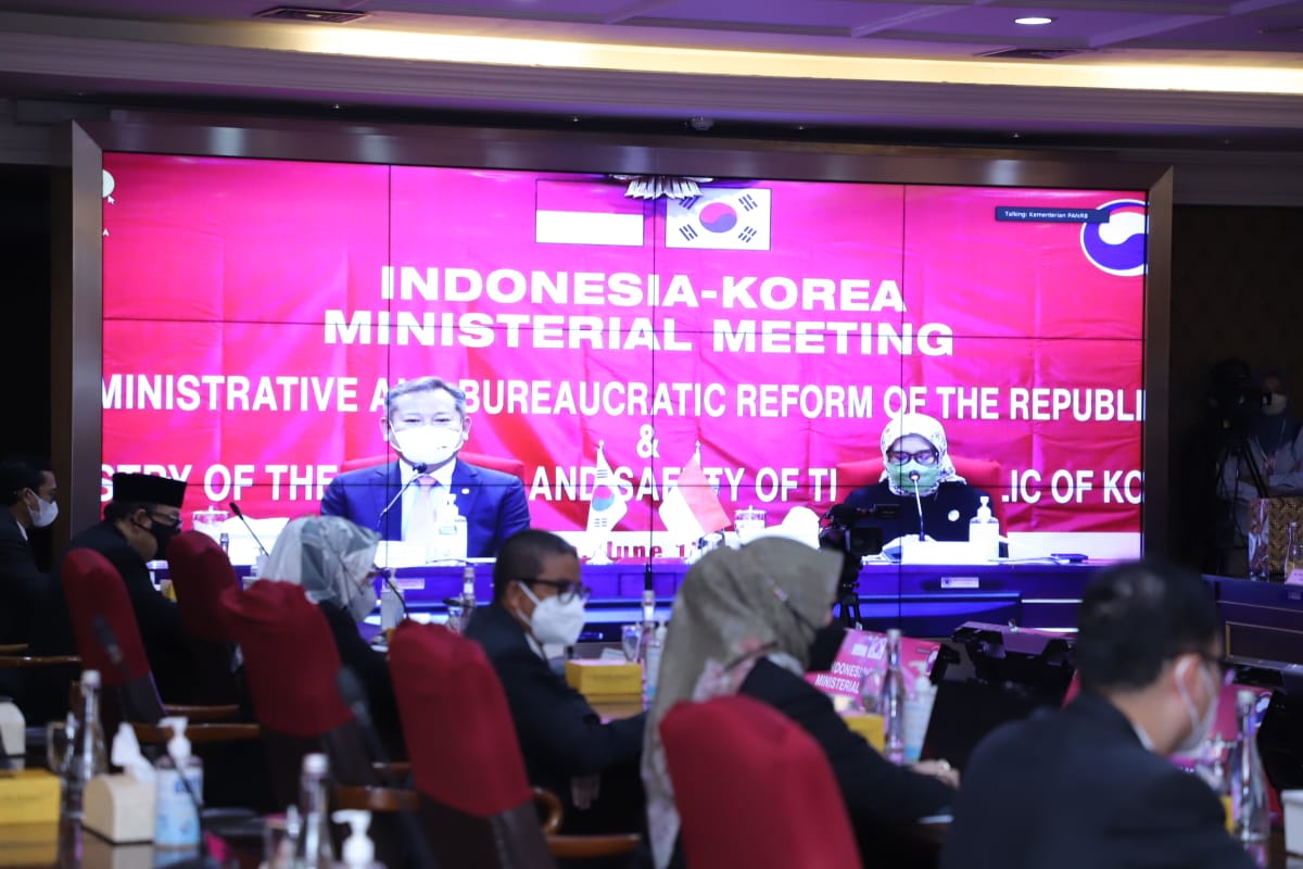 20220617 Ministerial Meeting Kementerian PANRB dengan MoIS Korea Selatan 18