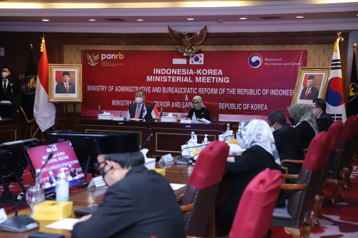 20220617 Ministerial Meeting Kementerian PANRB dengan MoIS Korea Selatan 18