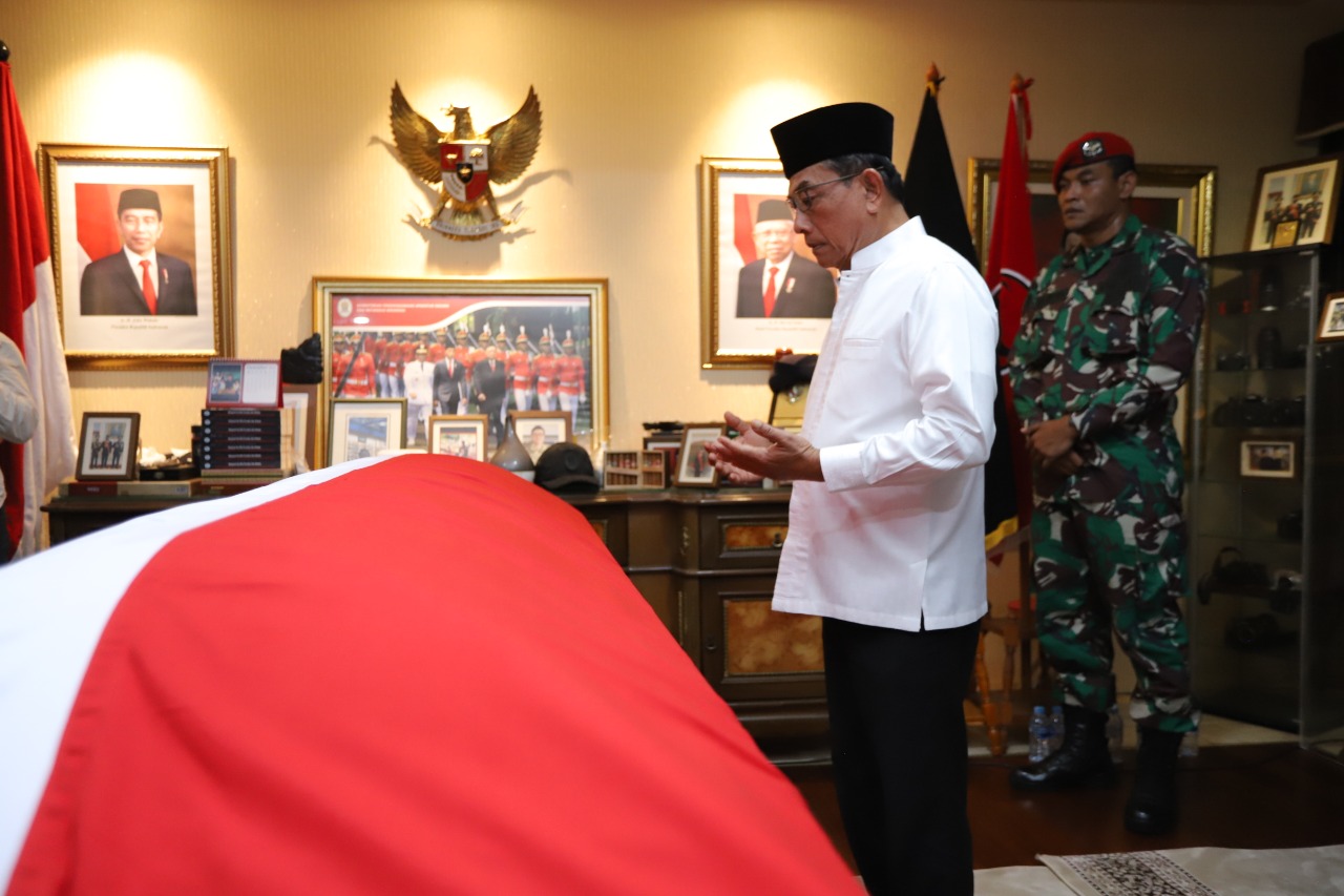 20220701 Prosesi Pemakaman Menteri PANRB Tjahjo Kumolo 10