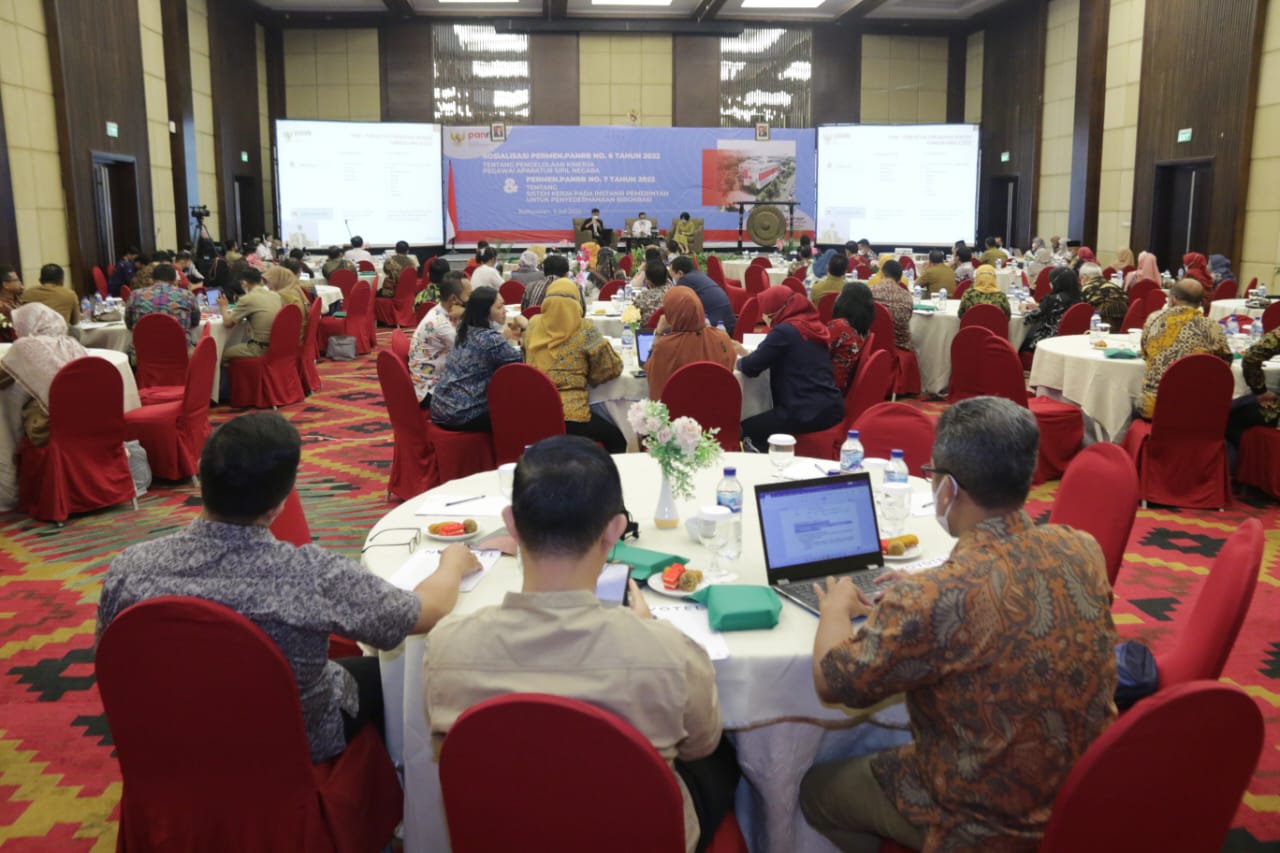 20220705 Sosialisasi PermenPANRB No. 62022 dan PermenPANRB No. 72022 di Balikpapan 1