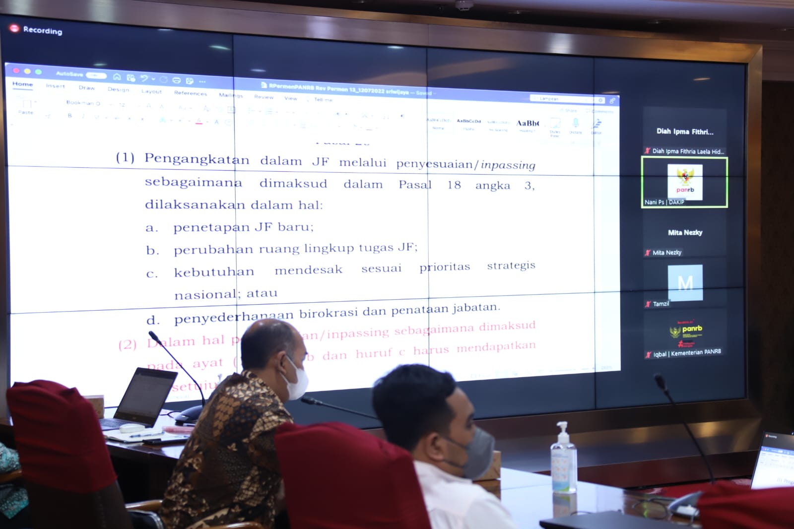 20220712 FGD Uji Publik dan Pra Harmonisasi Kebijakan Transformasi JF 1