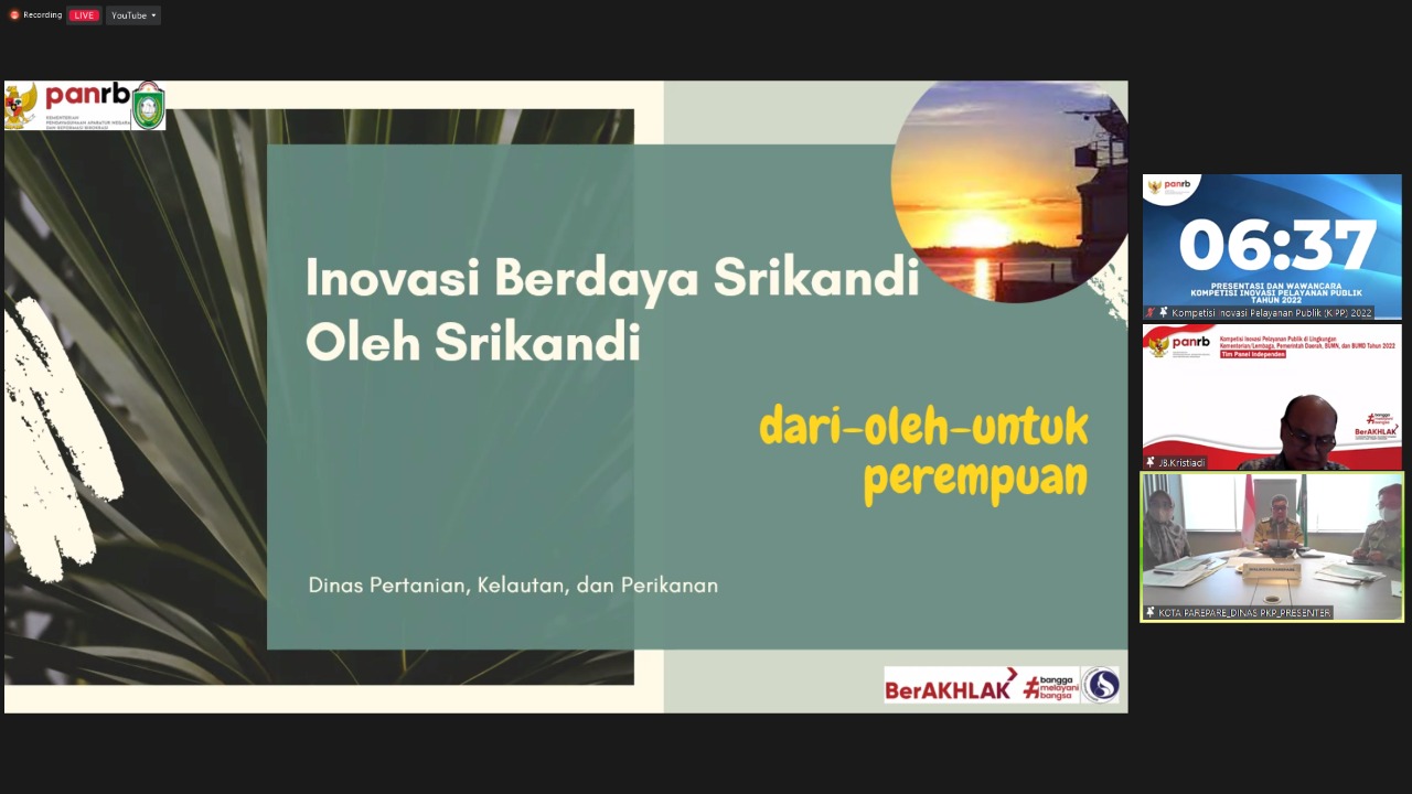 20220713 Ragam Inovasi dari Sulawesi dan Papua Barat Menutup Presentasi dan Wawancara Tahun 2022 4