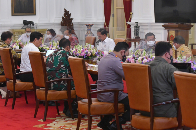 20220719 Presiden Jokowi Minta Percepatan Vaksinasi Booster bagi Masyarakat dan Jemaah Haji