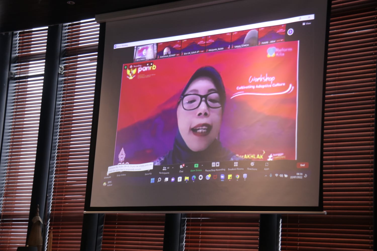 20220722 Workshop dan Knowledge Sharing Tim Agen Perubahan Kementerian PANRB 7