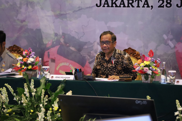 20220728 MENKOPOLHUKAM SESMEN Rkorsus Penanggulangan Kebakaran Hutan dan Lahan 1
