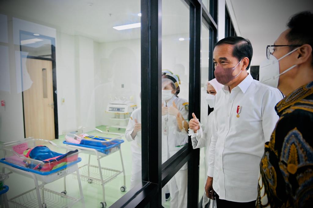 20220811 PRESIDEN Resmikan Tower Baru RSUD Soedarso Presiden Tekankan Pentingnya Peningkatan Sistem Kesehatan Nasional 3