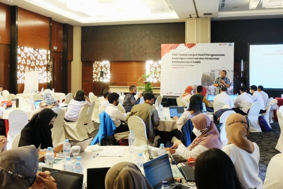 20220823 FGD Tindak Lanjut Hasil Pengawasan Kearsipan Internal dan Exsternal Kementerian PANRB 10