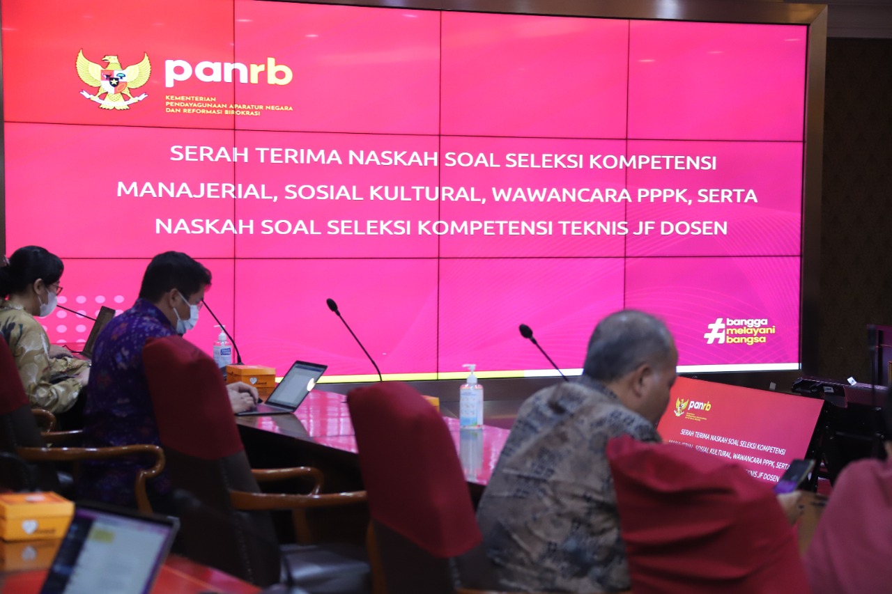 20220829 DEP SDMA Serah Terima Soal Seleksi PPPK 2022 2