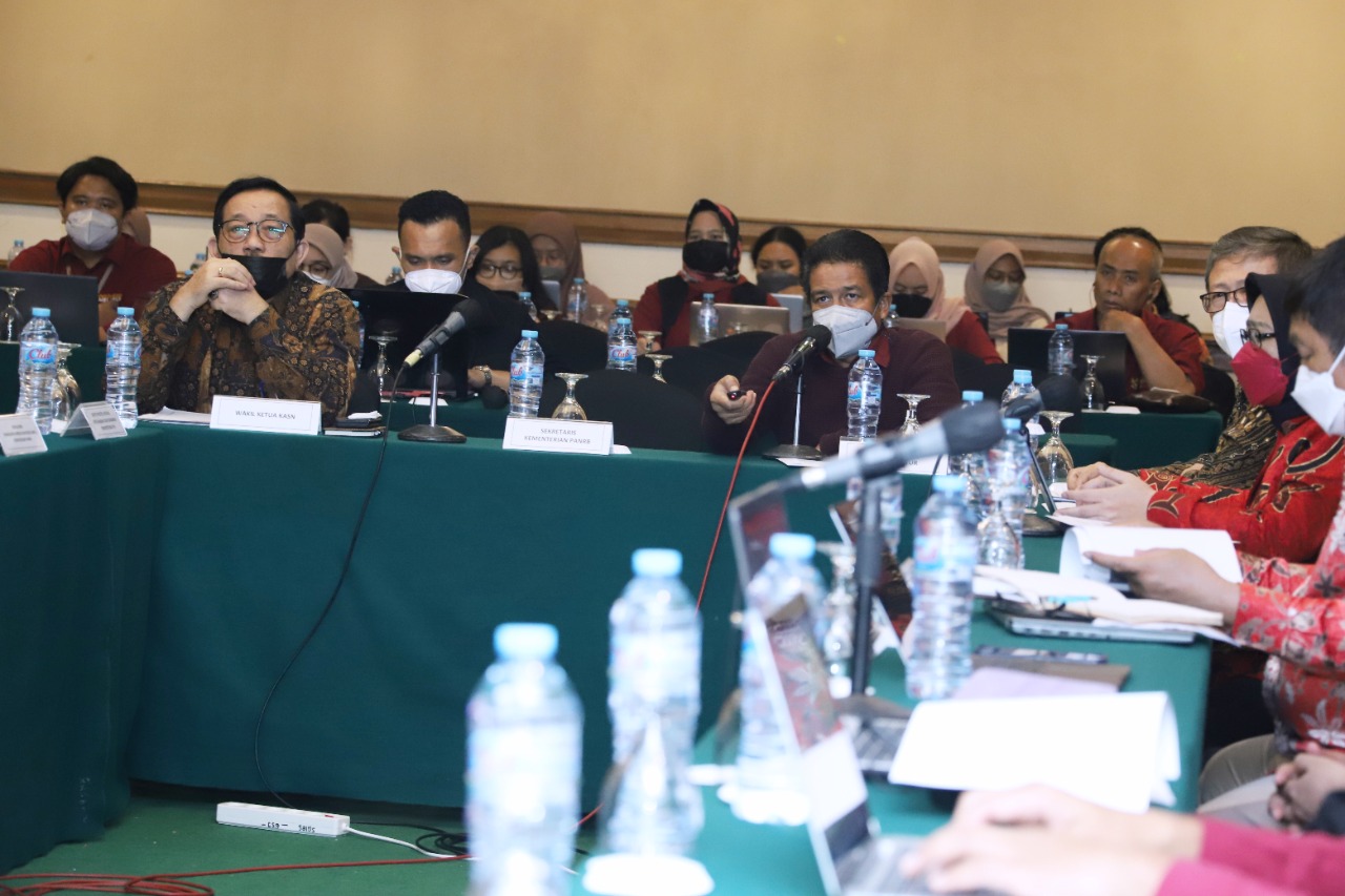 20220831 DEP SDM APARATUR Rapat Penyelarasan Rencana Kerja di Bidang Manajemen ASN dengan KASN 12
