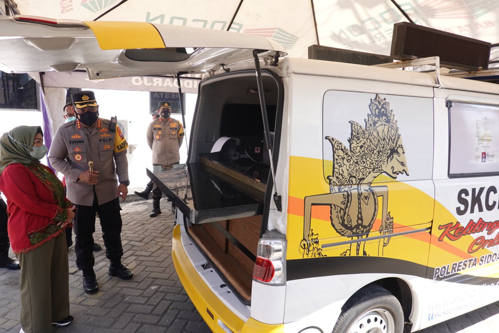 20220901 Peninjauan Mall Mini Pelayanan Polri Polresta Sidoarjo 12