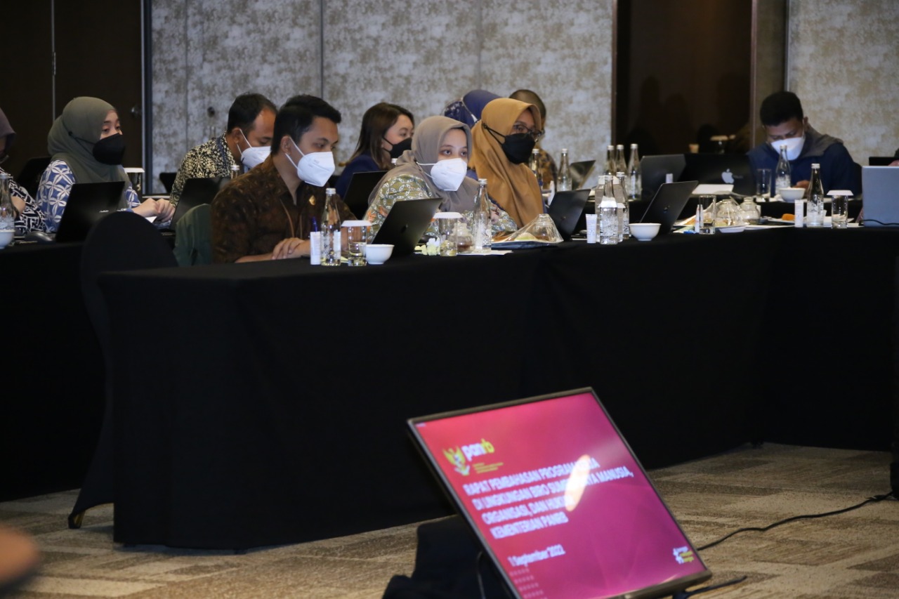 20220901 SESMEN Rapat Internal Biro Sumber Daya Manusia Organisasi dan Hukum Kementerian PANRB 8