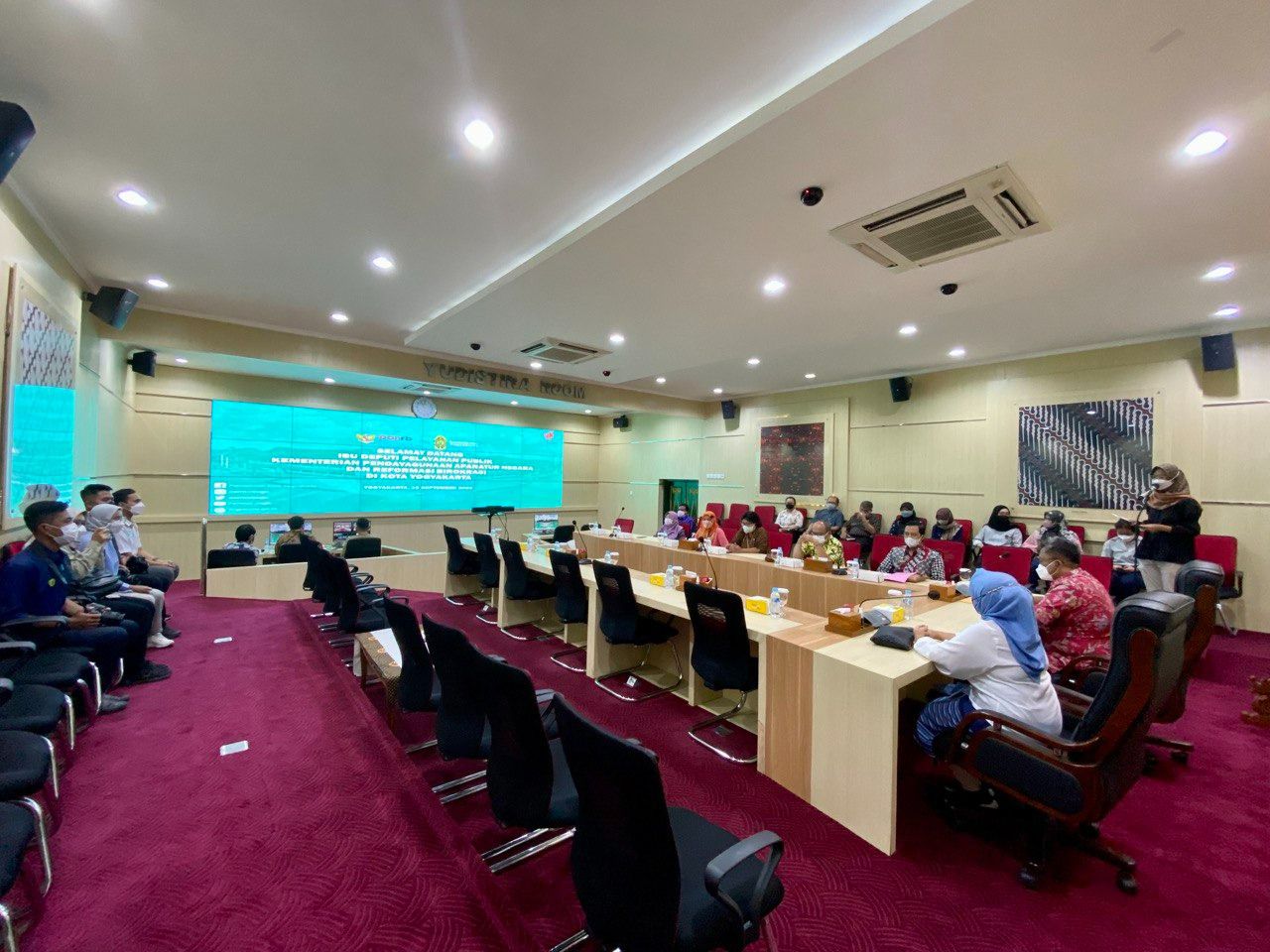 20220909 Peninjauan Persiapan Peresmian MPP Kota Yogyakarta 1