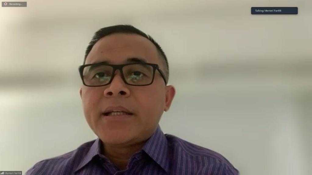20220911 MENTERI SESMEN DEP SDM Aparatur Rapat Koordinasi Percepatan Pendataan Tenaga Non ASN Kesehatan 9